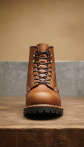Leather Lace-Up Safety Boot